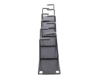 ExtraLink  Organizer kabli Typ B 19" 1U (czarna) - 1323262 - zdjęcie 4